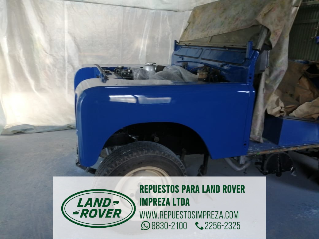 Restauración de El Pitufo, Land Rover Series III 1978